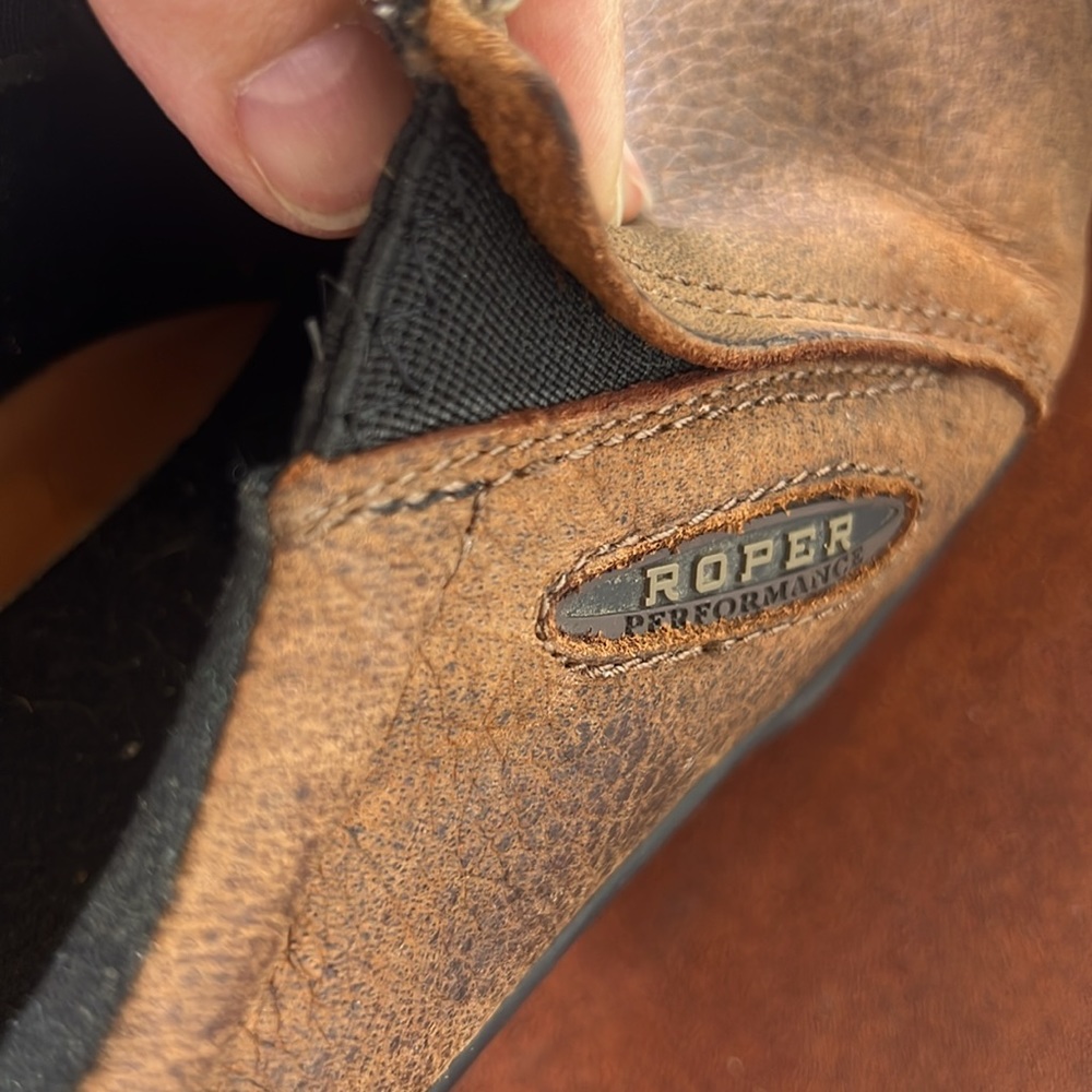 Roper Classic Timeless Basic Loafer Leather Shoes… - image 7